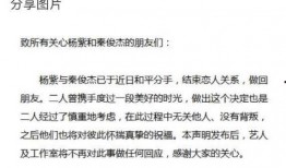 杨紫秦俊杰最新八卦爆料,真相竟如此惊人！